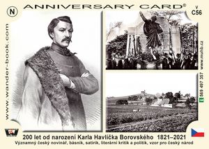 200 let od narození Karla Havlíčka Borovského  1821–2021
